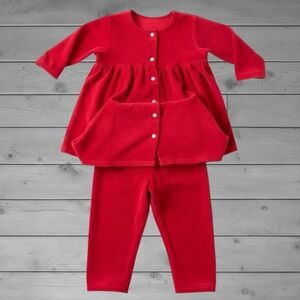 Zutano Vibrant Red Baby Outfit